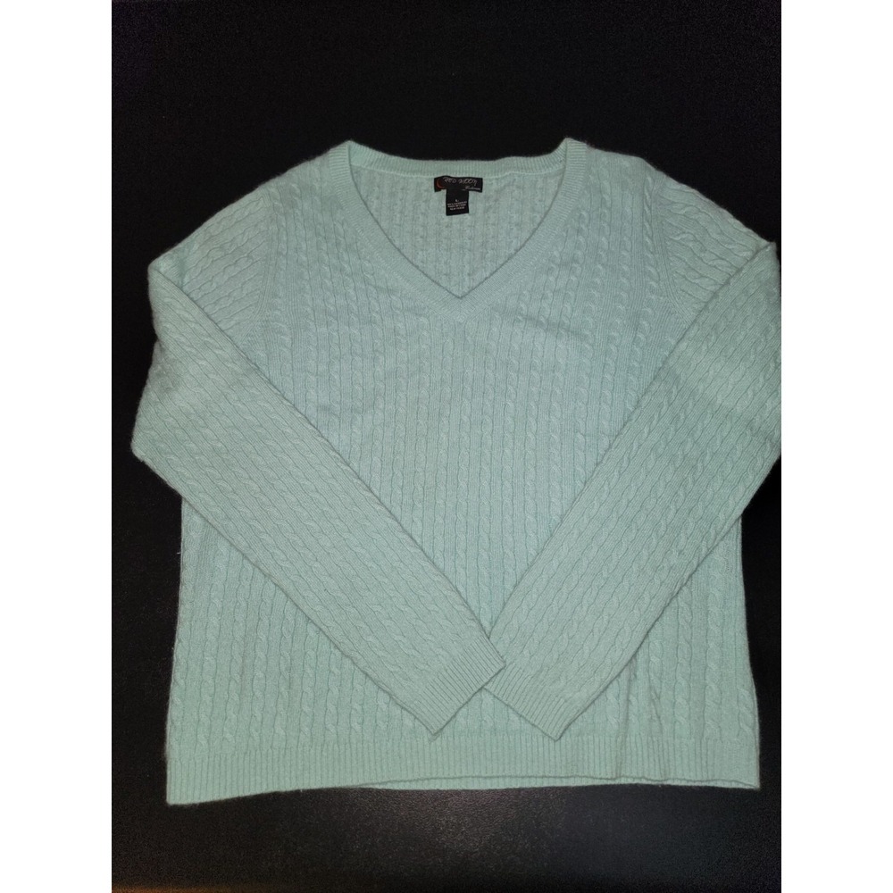 Women's Red Moon 100% Cashmere Sweater - Size Large